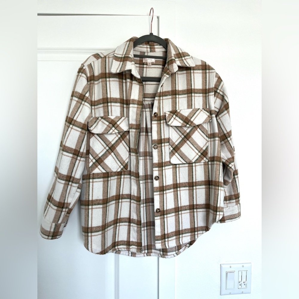 Dizzy Lizzy green/Brown Plaid Jacket